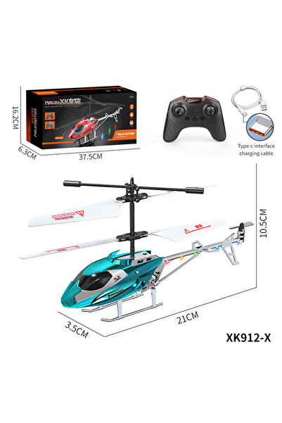 OEM RC Helicopter, All-age gift, sapphire blue, 2.5-inch (all dir)