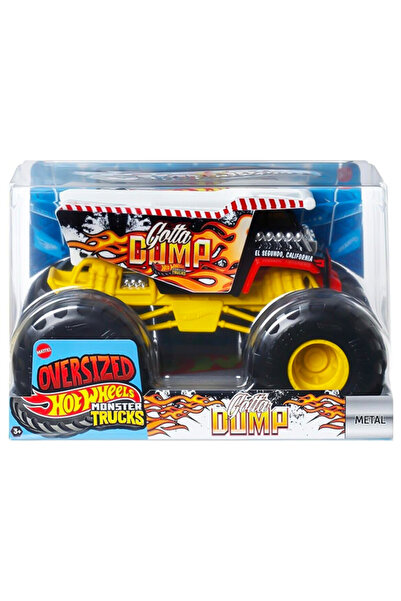 HOT WHEELS سيارة مونستر تراك قصة فضفاضة دي جوتا دامب ميتال JCC98