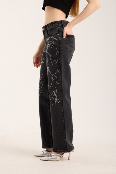 Eseclass ΓΥΝΑΙΚΕΙΟ ΤΥΠΟΥΜΕΝΟ ΚΟΜΜΟΥΤΙΚΟ ΤΡΕΝΤΙΚΟ ΤΖΙΝ ΠΑΝΤΕΛΟΝΙ