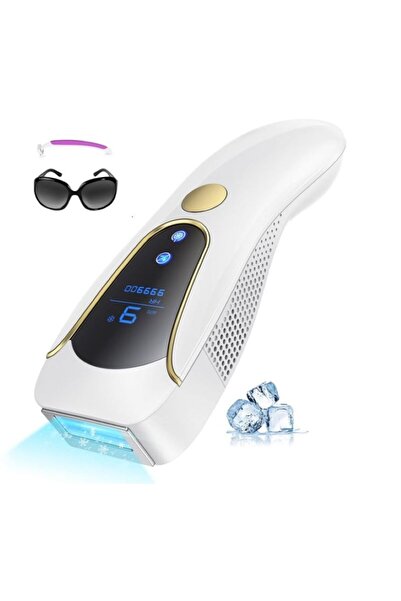 SINZO IPL Epilator, 9 Intensity Levels with Cooling Function, Permanent Hair Removal, 999,999 Pulses