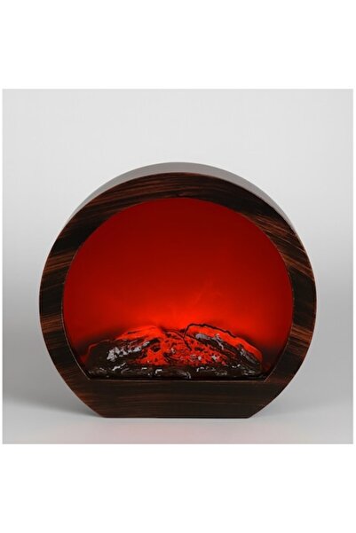 Sanlux Round Decorative Fireplace Vulcano