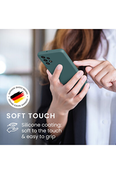 KWmobile Case for Samsung Galaxy A32 5G, Light Green, Silicone, 54336.207