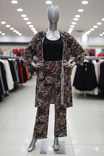 MODACAN Women's Kimono Set