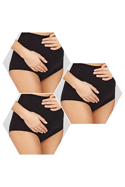 ARN HOMEWEAR سراويل داخلية نسائية للحوامل مصنوعة من القطن بنسبة 100%، 3 قطع، ...