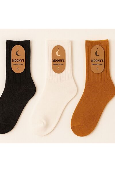 Moonys Socks Collection Women's Soft Textured Wool Winter Sleep and Socks - 1 Pair