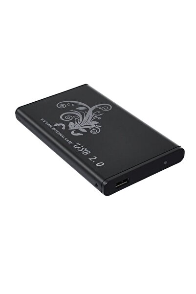 OEM Carcasa Rack Extern HDD/SSD 2.5", USB 2.0, carcasa metalic, negru