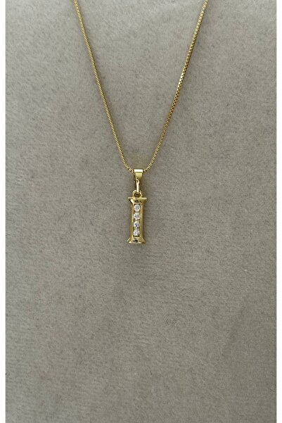 sahidesignatelier Çelik Altın Kaplama Xuping Harf Kolye