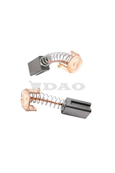 DAO DAO collector brushes, 9x6x13 mm, spring-loaded, carbon-graphite, A17