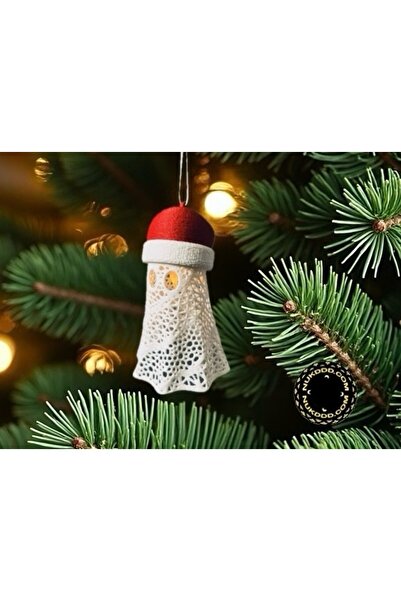 Miki & Miki Ghost - New Year - Christmas - Christmas Tree Ornament 1 Piece Tea Light