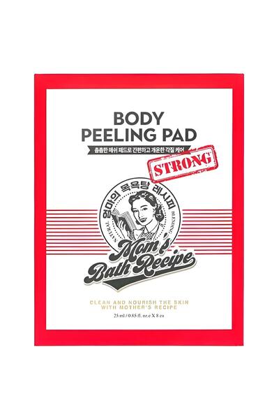 BEAUTY AND HEALTH ليفة تقشير الجسم من مامز باث - أحمر (قطعة واحدة) 15.15