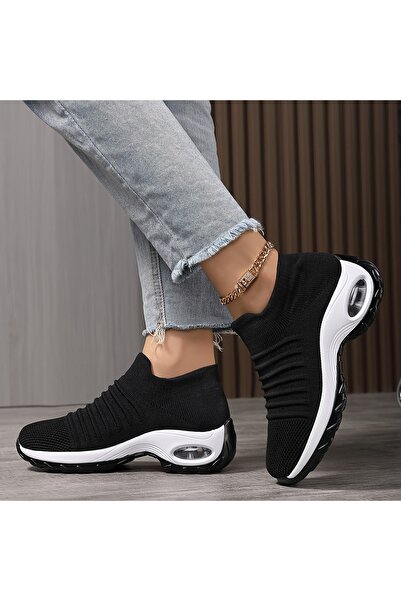 SOSENFER 软底透气女鞋,舒适百搭户外时尚慢跑女鞋,轻便休闲运动鞋女