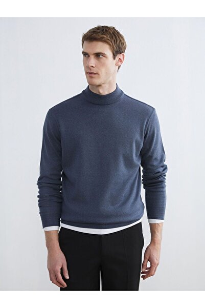LC Waikiki Half Turtleneck Men's Knitwear Sweater