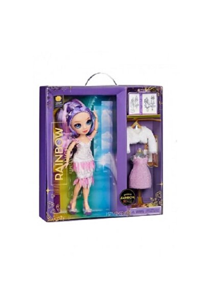 Rainbow High Papusa MGA Fantastic Fashion Violet Willow (587385EUC)