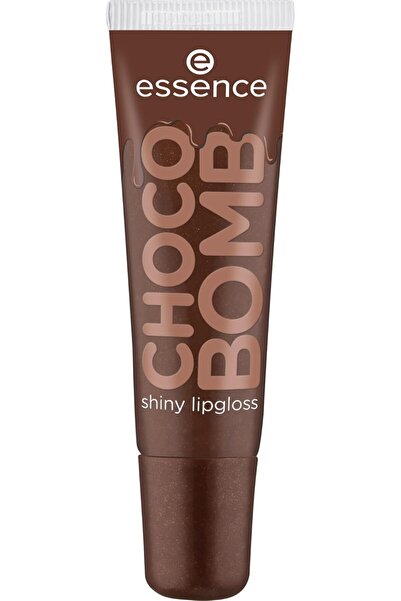 Essence Choco Bomb Shiny Lip Gloss, Shade 01 Chocoholic!, 10 ml