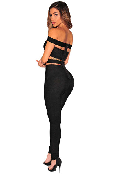 WildFashion Sexy bandage jumpsuit with cutouts BAN421-1