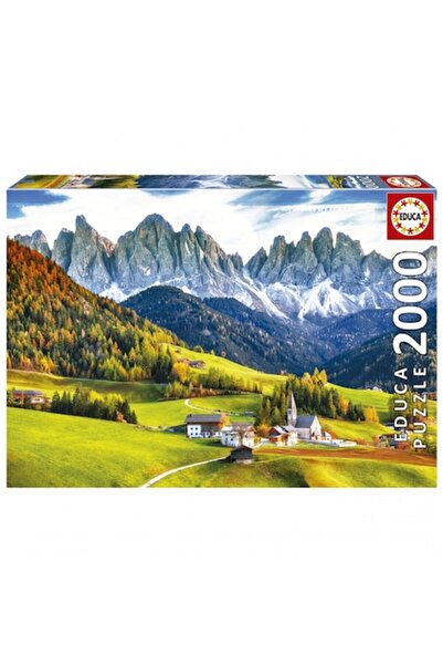 EDUCA 2000 piese Puzzle Toamnă în Dolomite (80-19566)