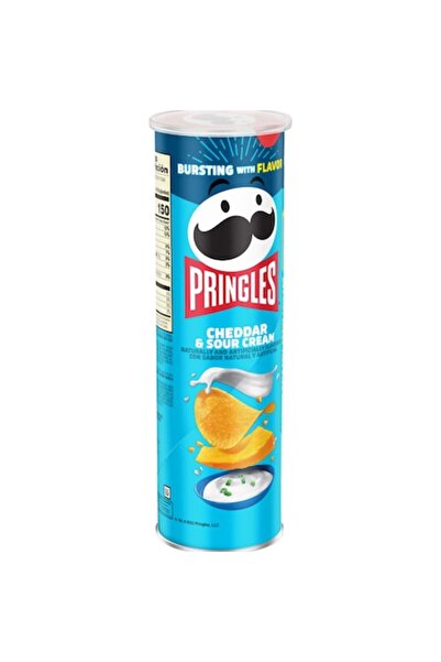 Pringles Cheddar și smântână 158 g