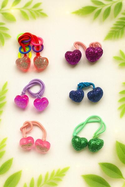 Melissa RETRO SİMLİ KALP TOKA 12 ADET