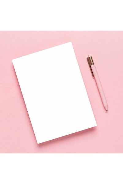 Grdall 2 Pieces - A4 Size Memo Pad - Unprinted Top Glued Memo Pad