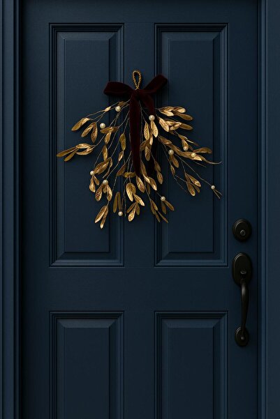 Handmade Yılbaşı Kapı Süsü