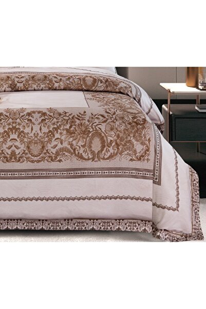 CHIRASO CHIRASO Lingerie Set, Thick Satin, 6 pieces, in box, with Fitted Sheet with ELASTIC 180x200+30cm