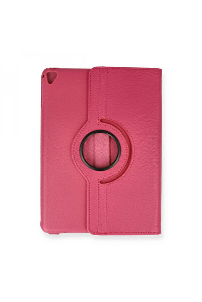 byhodi İpad 9.7 (2018) Case 360 ​​Tablet Leather Case - Pink