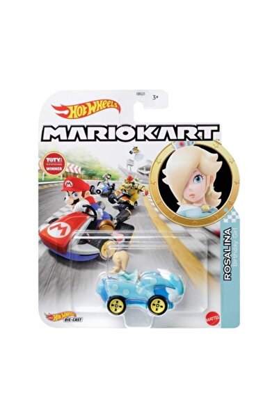 mattel Hot Wheels Rosalina, fată de ziua de naștere, Mario Kart (hdb32)
