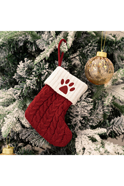 OEM Cute Letter - Christmas Socks - Creative Christmas Tree Hangers - Christmas Tree Wire Knitted Socks