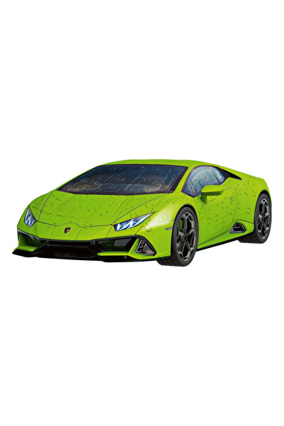 RAVENSBURGER 3D Puzzle - Green Lamborghini, 108 pieces