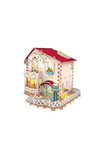 Cubic Fun CubicFun 3D LED Holiday House Puzzle - 116 Pieces