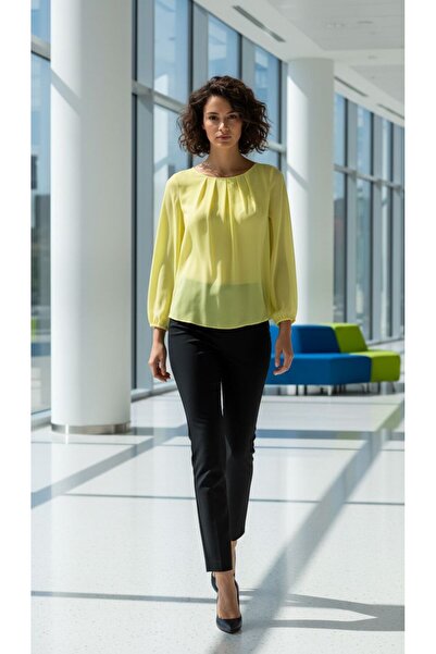 dml giyim Back Detail Blouse