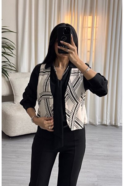 SELSAL Black shirt with vest