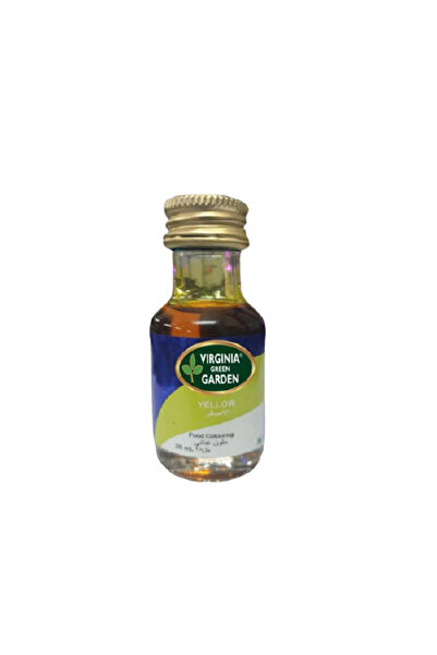 Virginia Green Garden Yellow Food Colour 28ml,(12x12pack)