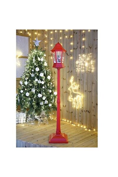 OEM Lampă muzicală Hoff cu felinar, 60 LED-uri, 166 cm, lumină caldă, alimentată cu baterii