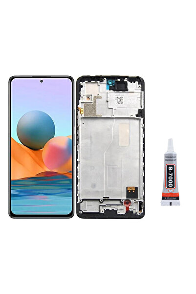 Yedcom Xiaomi Redmi Note 10 Pro Çıtalı Ekran Lcd Dokunmatik B7000 15ML Yapışt...