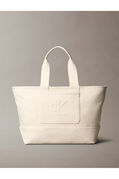 Calvin Klein Pocket Canvas Zip Weekender Bag