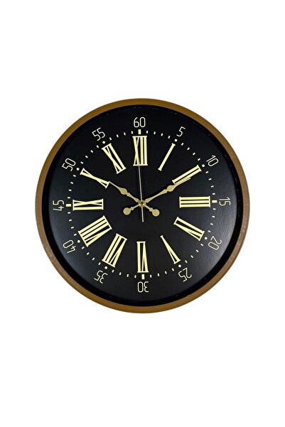 DENİSAM Zentime 36 cm Brown Wall Clock