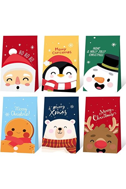 Flippy 12-pack Christmas gift bags-s620#12 set