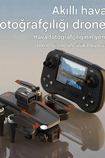 CİYU TİCARET JS26H Drone 4K Kameralı Engel Kaçınma Katlanabilir Üst Kalite Dr...