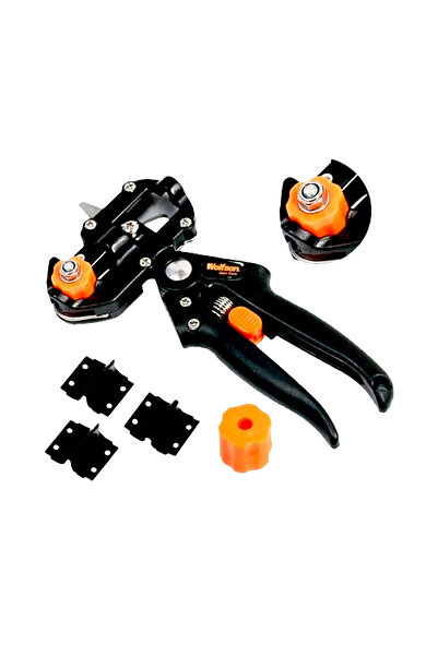 Wolfson Grafting scissors with 4 accessories included