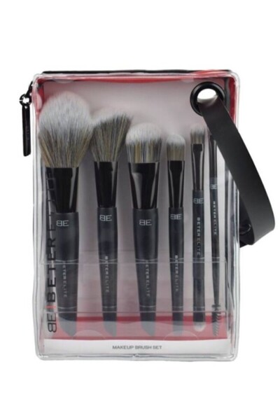 Beter Elite 6'Lı Saklama Çantalı Makyaj Fırça Seti