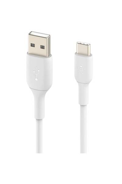 Belkin Cablu de încărcare Boost, USB-A la USB-C, 2 m, alb
