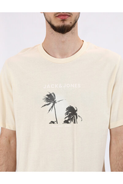 Jack & Jones T-shirt, Cream