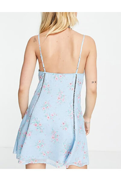 Reclaimed Vintage Short dress, Blue