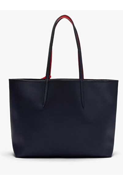 Generic Women's Double-Sided Double-Color Large Capacity Handbag - Shoulder Bag(Black and Red)