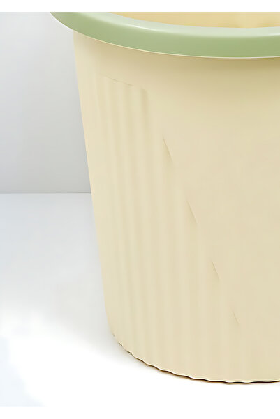 Bisbell Plastic Dust Bin - Non-Toxic, Stylish 28x27cm Trash Can | Home/Office | BB4111