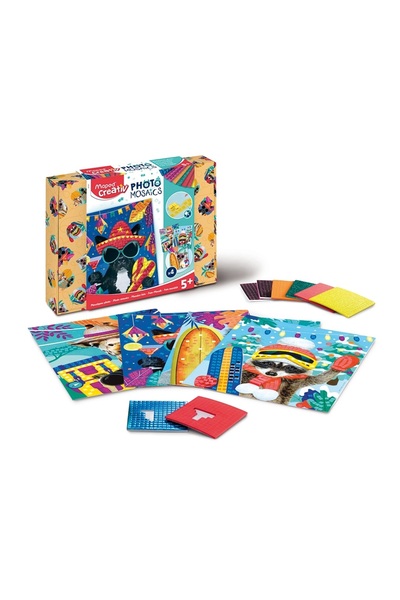 Maped Set creativ Adventure Animals Photo Mosaics