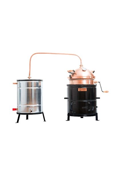 Destilatori Tuica 35 Liter Boiler with Mixer and Wood Firebox