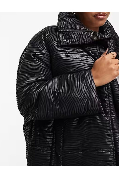 URBANCODE Oversized Jacket, Black