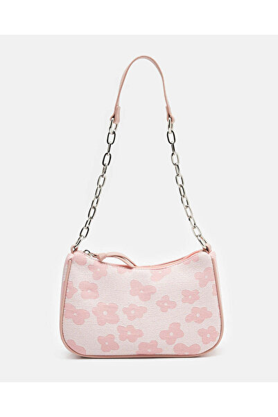 REDTAG حقيبة كتف مطبوع باللون الوردي للبنات